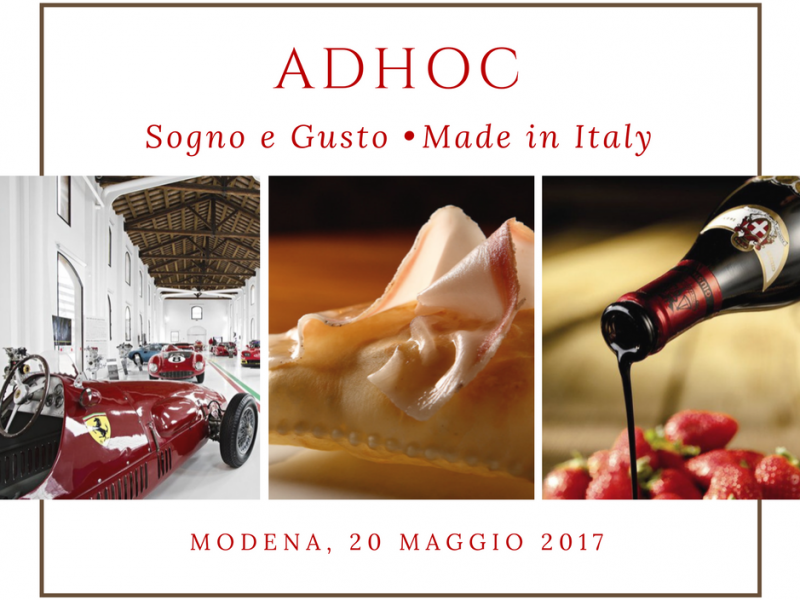 AdHoc: Sogno e Gusto Made in Italy