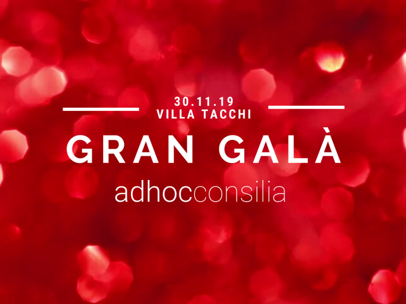 Gran Gal&agrave; AdHoc Consilia 2019